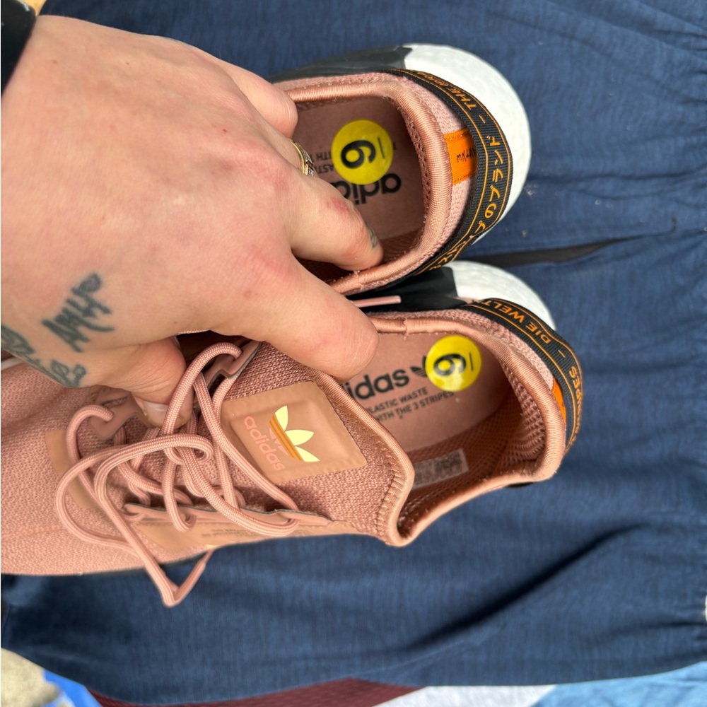 Adidas Blush Pink Athletic Shoes MEN 9